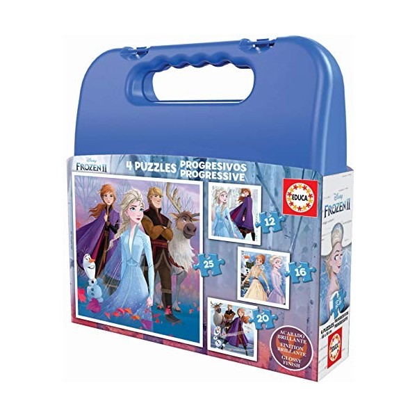 Puzzles Petit Ours Brun - Lot De 2 Puzzles 20 Pièces - 28x20 Cm, +4 Ans - Éduca