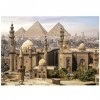 Educa - Le Caire, Égypte | Puzzle de 1000 pièces. Mesure : 68 x 48 cm. Comprend Fix Puzzle Tail pour laccrocher Une Fois la