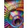Clementoni- Colorboom Stairs-500 Pièces-Puzzle, Divertissement pour Adultes-Fabriqué en Italie, 35132
