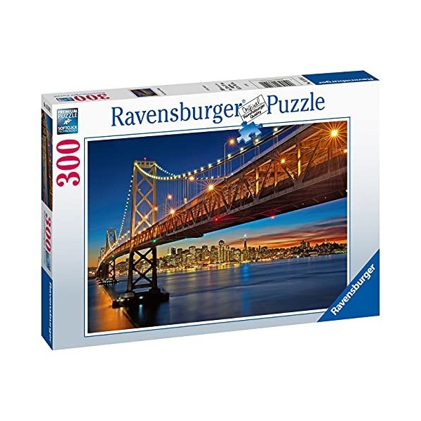 Ravensburger - Puzzle 300 pièces - Le pont de San Francisco - 13319 - Pour adultes et enfants dès 10 ans - Premium Puzzle de 