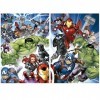 Educa - 2x100 Avengers | 2 Puzzles réglés avec 100 pièces. Mesure : 40 x 28 cm. Composé de Grandes pièces Parfaitement finies