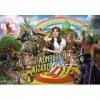 Clementoni - Le Magicien dOz - Puzzle de 1000 Pièces - Jeu de Patience et de Réflexion - Format Paysage - Image Net - 70 x 5