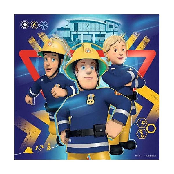 Ravensburger - 09386 - Puzzle - En danger, appelez Sam - 3 x 49 pièces