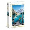 Clementoni - 35039 - Puzzle - Braies Lake - 500 Pièces