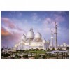 Educa - Sheikh Zayed Grand Mosquée | Puzzle de 1000 pièces. Mesure : 68 x 48 cm. Comprend Fix Puzzle Tail pour laccrocher Un