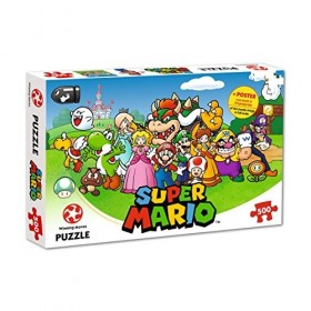 PUZZLE SUPER MARIO AND FRIENDS - 500 pièces - Version française