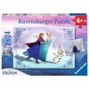 Ravensburger - A1504396 - Puzzle Enfant Classique - La Reine Des Neiges - Soeurs Pour Toujours - 2 x 24 Pièces