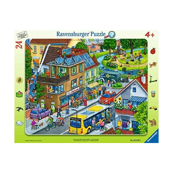 RAVENSBURGER PUZZLE- Ravensburger 40055555568 Puzzle 24 pièces pour Enfants à partir de 4 Ans avec Jeu de Recherche, 05245