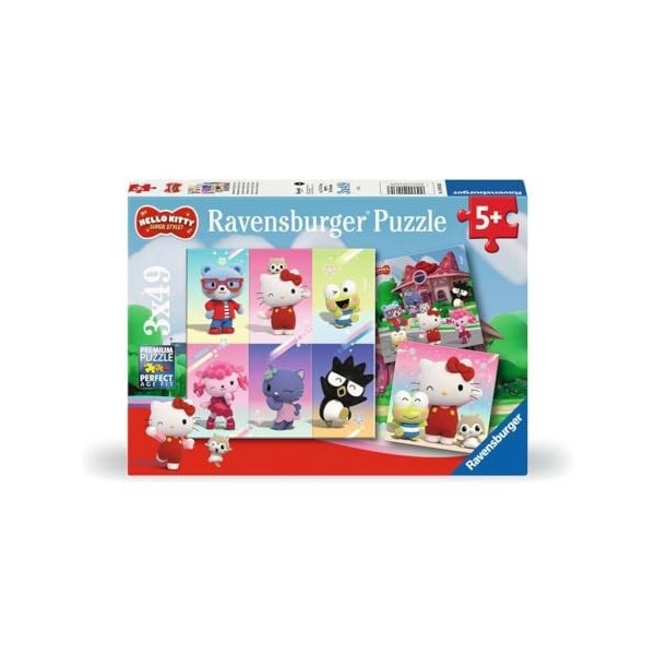 Ravensburger- Hello Kitty Puzzle Enfant, 12001035