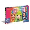 Clementoni- Puzzle Rainbow High 104pzs Does Not Apply Supercolor Brilliant High-104 pièces, 6 Ans Enfant Dessin animé-fabriqu