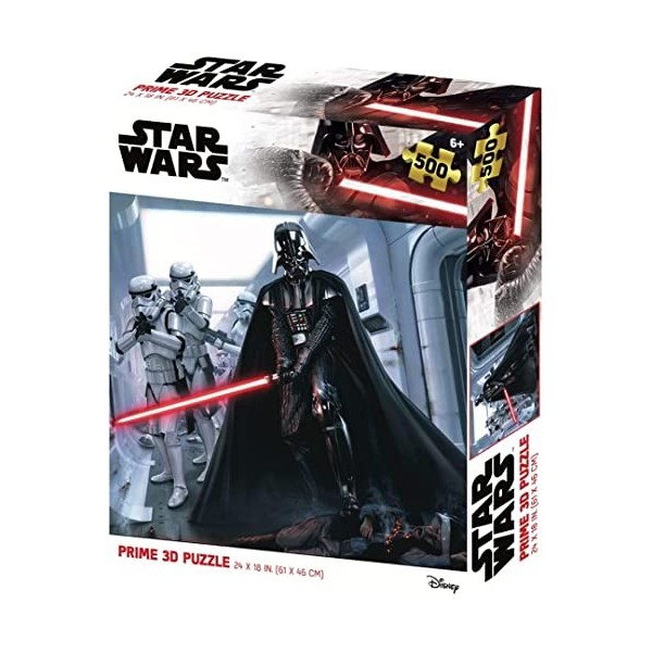 Puzzle lenticular Star Wars Darth Vader y Stormtrooper