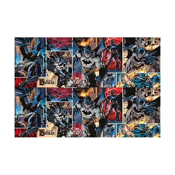 Clementoni- Puzzle Batman DC Comics 180pzs Batman-180 pièces Enfant-fabriqué en Italie, 7 Ans et Plus, 29108, Multicolour, On