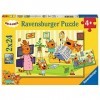 Ravensburger - Puzzle Enfant - Puzzles 2x24 p - A la maison avec les Kid-E-Cats - Dès 4 ans - 05080