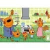 Ravensburger - Puzzle Enfant - Puzzles 2x24 p - A la maison avec les Kid-E-Cats - Dès 4 ans - 05080