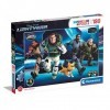 Clementoni- Disney Lightyear Supercolor Lightyear-180 Pièces, Enfants 7 Ans, Puzzle Dessin Animé-Fabriqué en Italie, 29312, M