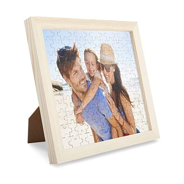 Puzzle Personnalisé avec Photo 1000 500 120 Pièces Adultes en Bois - Vos Images Préférées Puzzles de Photo Personnalisée Cade