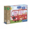 Clementoni- Puzzle Maxi Peppa Pig 24pzs Does Not Apply Play for Future Pig-24 pièces, 3 Ans Enfant Dessin animé-fabriqué en I