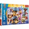 Trefl- Hilfsbereit, Paw Patrol 24 Maxi Pièces, pour Enfants à partir de 3 Ans Puzzle, 14343, Héros de Garde, Pat Patrouille