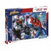 Clementoni- Supercolor Collection-Spider-Man-104 pièces- 27117-