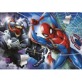 Clementoni- Supercolor Collection-Spider-Man-104 pièces- 27117-