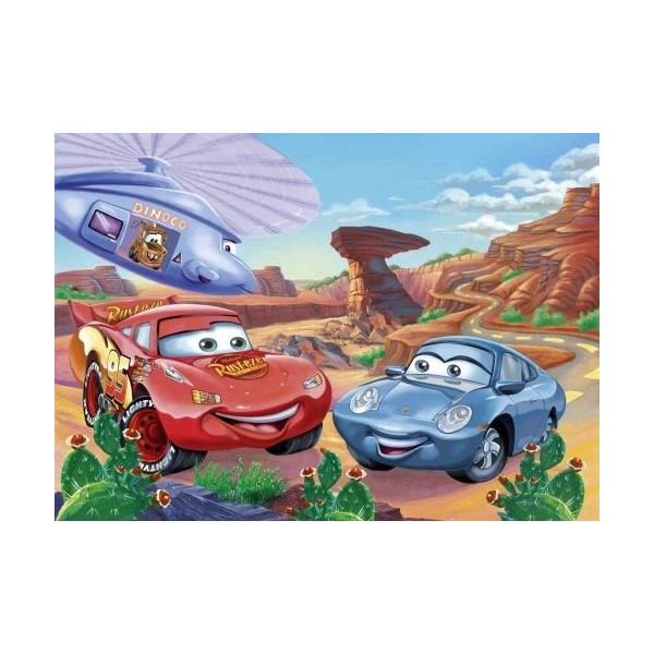 Clementoni - Puzzle pour enfant - Cars : le Rendez-vous - 104 pièces