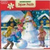 Puzzle de Noël de 1000 pièces - Scène du pays des merveilles dhiver pour adultes - 1000 pièces casse-tête bonhomme de neige