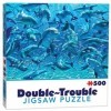 Cheatwell Games 658 28552 EA Double-Trouble Puzzles Dolphins, red