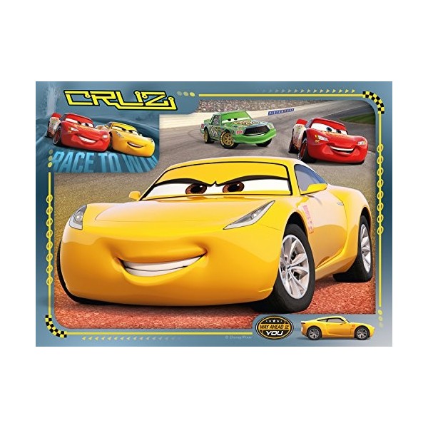 Ravensburger- Cars The Movie Disney Puzzles pour Enfants de 3 Ans et Plus de 4 dans Une boîte 12, 16, 20, 24 pièces , 641892