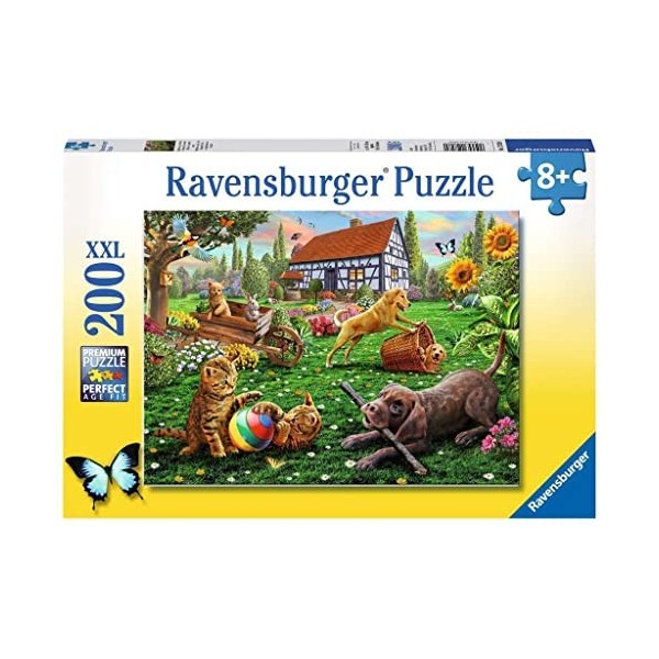 Ravensburger - 128280 - Puzzle Les Explorateurs sur Quatre Pattes 200 Pièces