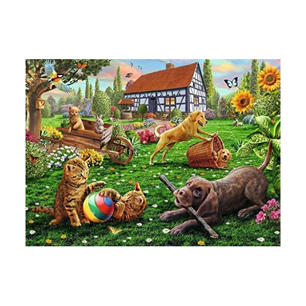 Ravensburger - 128280 - Puzzle Les Explorateurs sur Quatre Pattes 200 Pièces