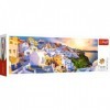 Trefl- Coucher de Soleil à Santorin, Grèce Puzzle, 29054, Multicolore, Taille Unique