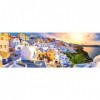 Trefl- Coucher de Soleil à Santorin, Grèce Puzzle, 29054, Multicolore, Taille Unique