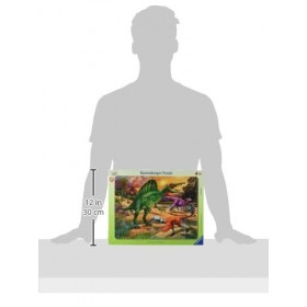 Ravensburger - Puzzle Enfant - Puzzle cadre 30-48 p - Le Spinosaure - Dès 4 ans - 05094