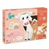 Goula Puzzle XXL - Mamans & Bébés - 14 pièces - Puzzle enfant grand format - A partir de 2 ans