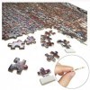 BALIWANLSY Adultes Jigsaw Puzzle 1000 pièces Puzzle en Bois, Musique Singe Orang-Outan Animal, Puzzle Loisirs Créatifs et Pas