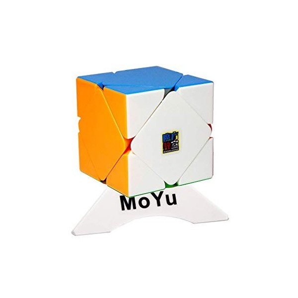 Gobus MoYu MoFangJiaoShi Cubing Classroom Meilong Series Meilong Skewb Magic Puzzle Cube Smooth Twist Puzzle Cube Jouets spéc