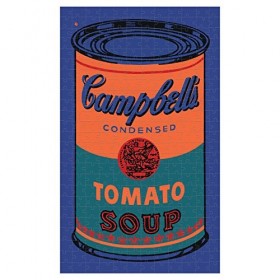 Andy Warhol Soup Can Orange 300 Piece Puzzle