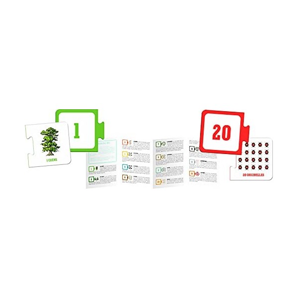 Mes puzzles pour compter Deyrolle– Jeu pour enfant – À partir de 1 an