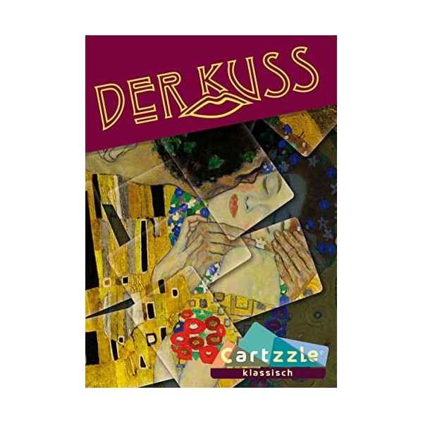 HUCH!- Puzzles avec des Cartes, Cartzzle-Der Kuss, Nouveauté