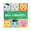 Livre en Tissu de Bebe Animaux Portatifs de Changement de Visage Puzzle de Tissu Imagerie Des Bébés Bain Educatif dApprentis