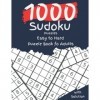 Sudoku with over 1000 puzzles: Easy to Hard Sudoku Puzzles, Sudoku puzzle book for adults 1000 with solutions