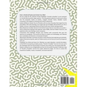 Puzzlers Paradise: Unlocking Sudoku, Mazes, Crosswords, and Word Searches 8.5"x11" 
