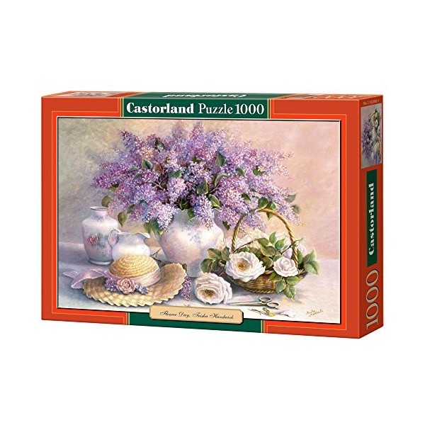 Castorland - C-102006-2 - Puzzle - Hardwick - Lilas et Roses - 1000 Pièces