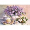 Castorland - C-102006-2 - Puzzle - Hardwick - Lilas et Roses - 1000 Pièces