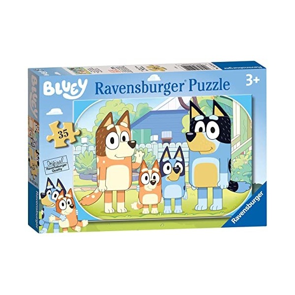 Ravensburger Bluey - Puzzle 35 pièces pour Enfants à partir de 3 Ans