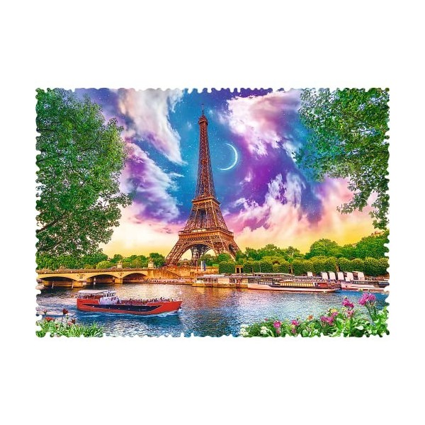 Trefl- Himmel über 600 Pièces, Crazy Shapes, Qualité Premium, pour Adultes et Enfants à partir de 10 Ans Puzzle, TR11115, Le 