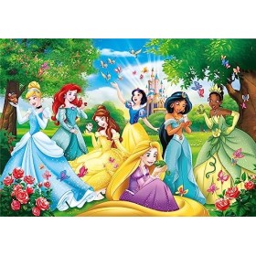 Clementoni Disney Princess Italy Princess-60 Maxi pièces-Puzzle Enfant-fabriqué en Italie, 4 Ans et Plus, 26471, No Color