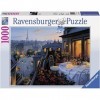 Ravensburger- Heart Puzzle Balcon Parisien 1000 pièces, 19410