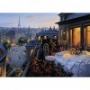 Ravensburger- Heart Puzzle Balcon Parisien 1000 pièces, 19410