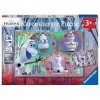 Ravensburger- Tiere Puzzle Enfant 05153-Tous Les adorent Olaf-2 x 12 pièces, 5153